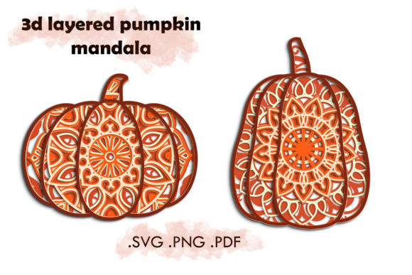 3D Pumpkin Mandala: Layered Design Review