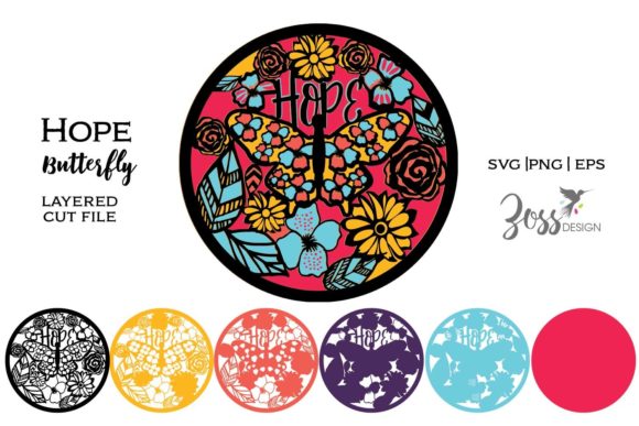 3D SVG Freebies: Reviewing Butterfly Hope Art