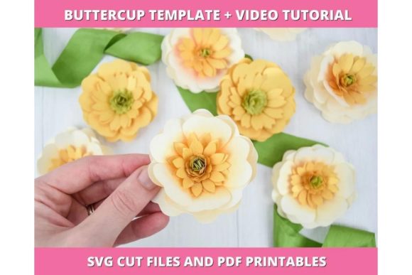 Buttercup Paper Flower Templates: An Embroidery Review