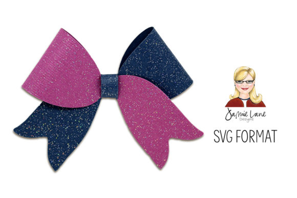 Criss Cross Bow 3D SVG for Christmas Branding