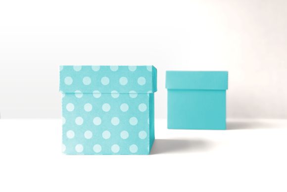 Cube Box with Short Lid SVG: 3D Shapes for Crafters
