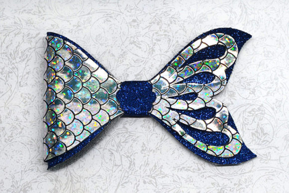 Fish Tail Bow Template: 3D SVG Shapes Review