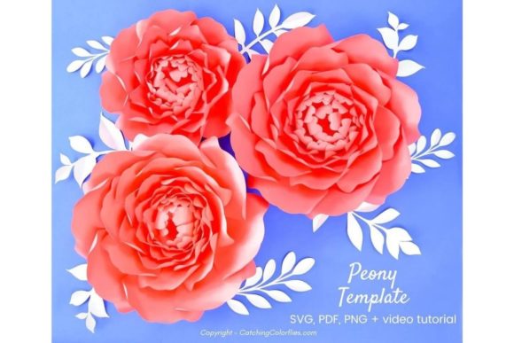Gwendolyn Giant Paper Flowers: 3D SVG Review