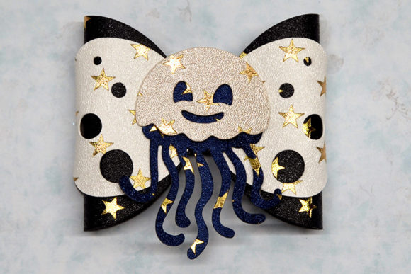 Jellyfish Bow Template: 3D SVG Shapes Review