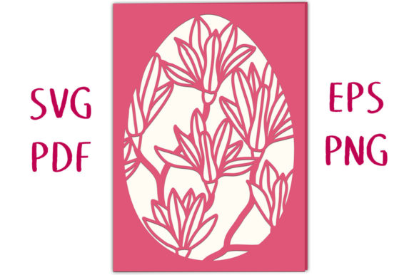 Magnolia Easter Egg Card SVG: An Embroidery Review