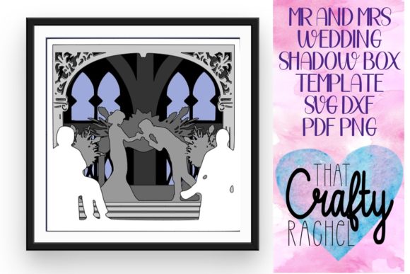 Mr and Mrs Wedding Shadow Box 3D SVG Review