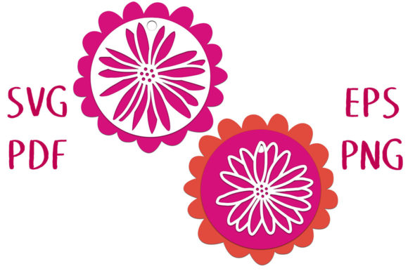 Summer Daisy 3D SVG: Paper Flowers for Branding