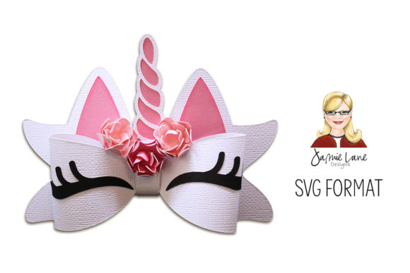 Unicorn Bow 3D SVG Sets for Digital Sellers